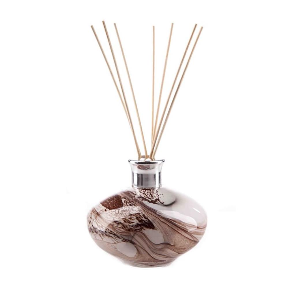 Amelia Art Glass Carnelian Marble Oval Reed Diffuser £17.99